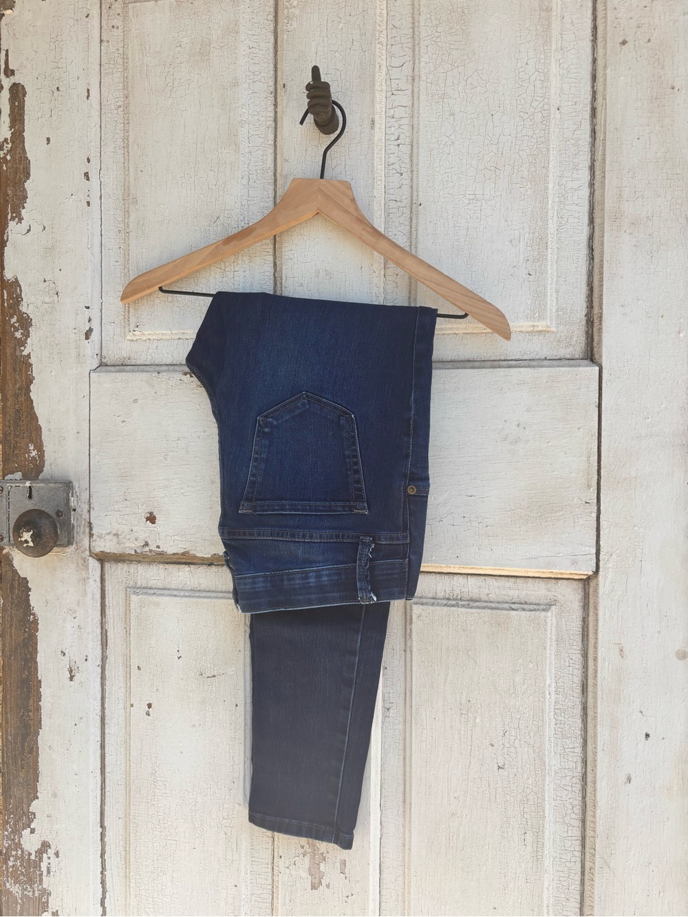 Isabel Maternity by Ingrid & Isabel Dark Wash Skinny Jeans